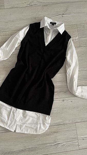 Платье туника рубашка жилетка S 36 р