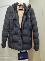 Куртка зимняя курточка теплая пуховик шапка Supreme