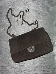 Сумка, натуральная замша