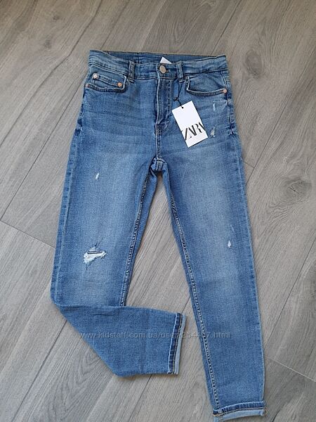 Нова колекція ZARA Іспанія Шикарні джинси скінні 