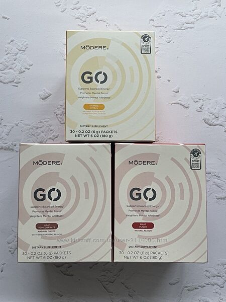Modere GO - Концентрація розуму, уваги, мислення, памяті Модере 