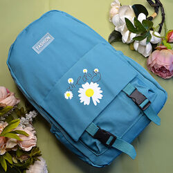 Місткий рюкзак Daisy блакитний