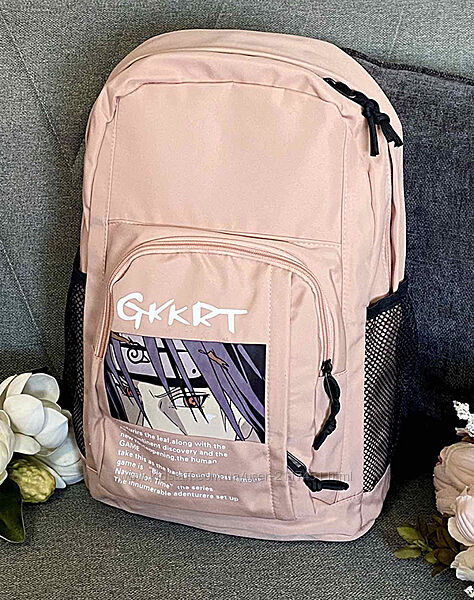 Місткий рюкзак Ітачі рожевий