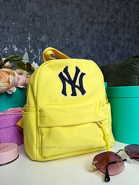 Дитячий рюкзак NY жовтий