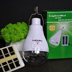 LED Лампа портативна із сонячною панеллю