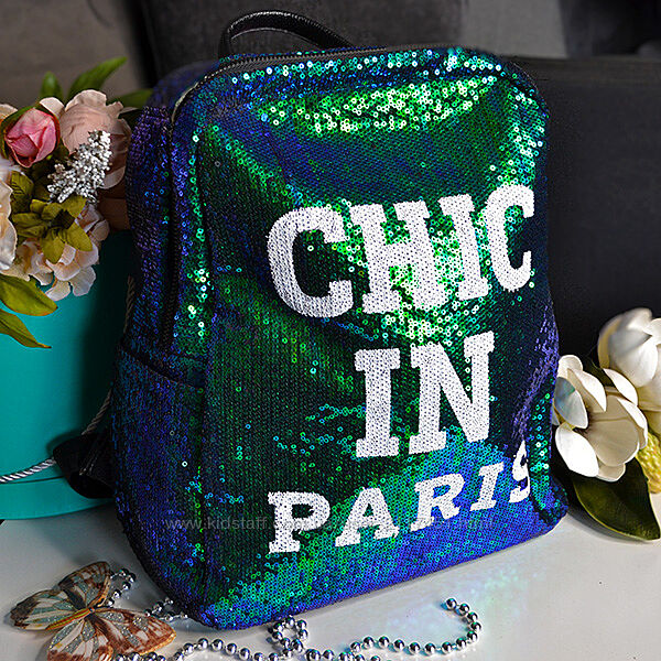 Женский рюкзак Chic In Paris зелёный