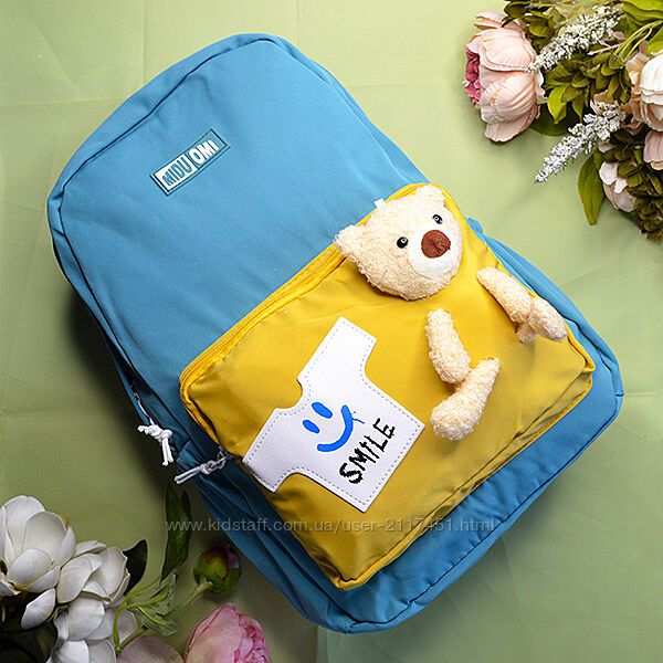 Рюкзак с игрушкой Teddy Bear/2 расцветки