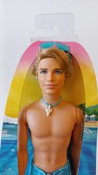 KEN Mattel Barbie 2011 КЕН з волоссям Матель Барби казка о русалке 2