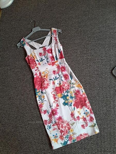 KAREN MILLEN Дорогий бренд S-M Спокуслива сукня в стилі Моніки Белуччі коле