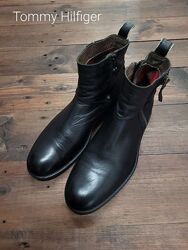 Кожаные мужские ботинки Tommy Hilfiger Оригинал