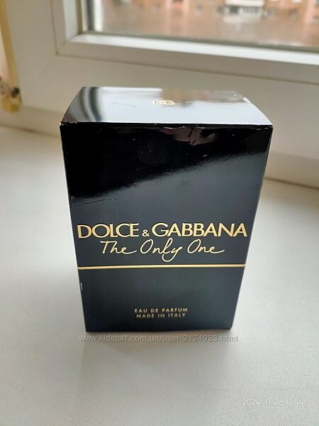 Коробка від парфуму Dolce & Gabbana The Only One