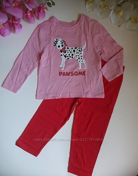 Піжама трикотажна з долматинцем Primark 