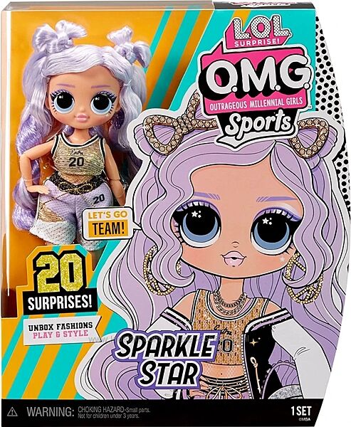L. O. L. Surprise OMG Sports Fashion Doll Sparkle Star