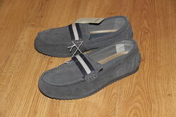 Замшеві чоловічі туфлі мокасини Livergy 42, 43 розмір нові