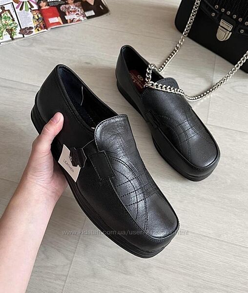 Новые натур. кожаные туфли 