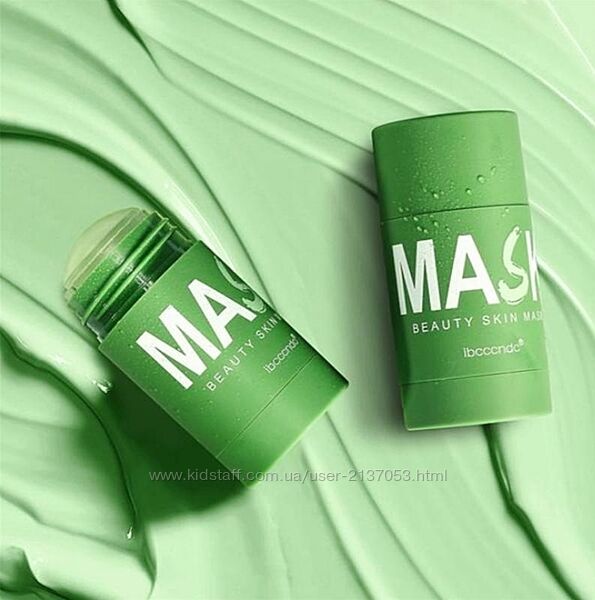 Green mask stick глиняна маска з зеленого чаю