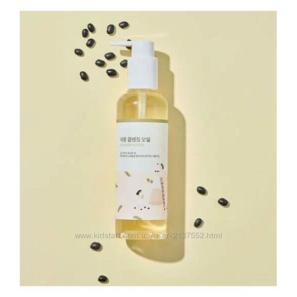 Гідрофільна олія з екстрактом чорних соєвих бобів Round Lab 200 мл