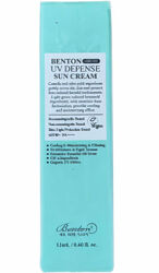 Сонцезахисний крем з центелою benton air fit uv defense sun cream 12мл