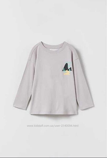 Реглан Zara 10 р. 140 лонгслів футболка з рукавами на хлопчика