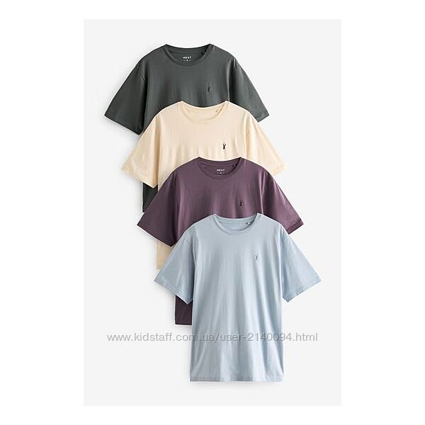 Футболка Next M, L, XL чоловіча з логотипом