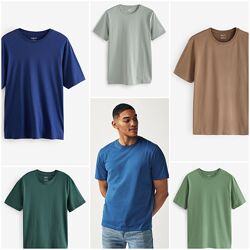 Футболка Next S, M, L, XL чоловіча базова