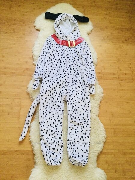Disney Флісовий кігурумі, маскарадний костюм Долматинець.  мякенький пухна