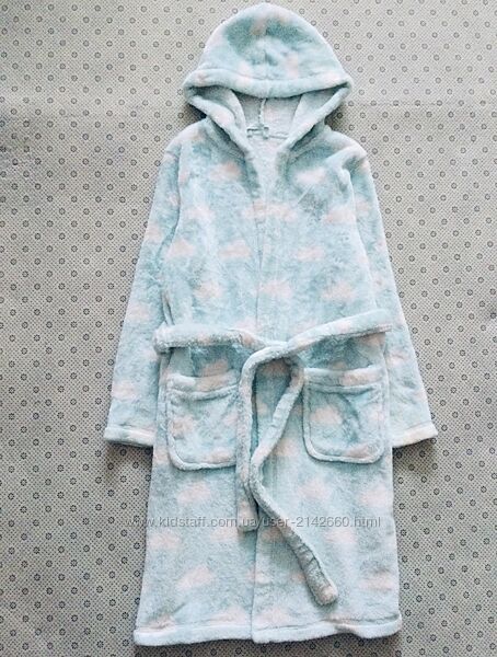 Marks&Spencer Два розміри 5-6 і 7-8 років флісові, махрові, пухнасті халати