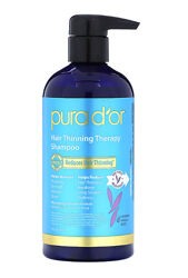 Pura D&acuteor, шампунь проти випадіння волосся, лаванда та ваніль, 473 мл