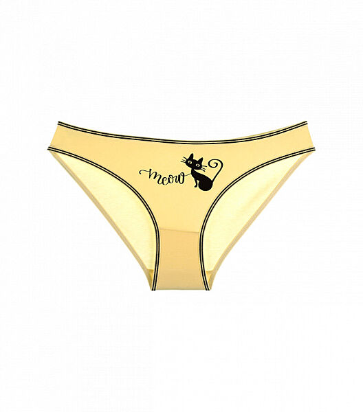 Трусики низка посадка з принтом