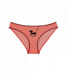 Трусики низка посадка з принтом