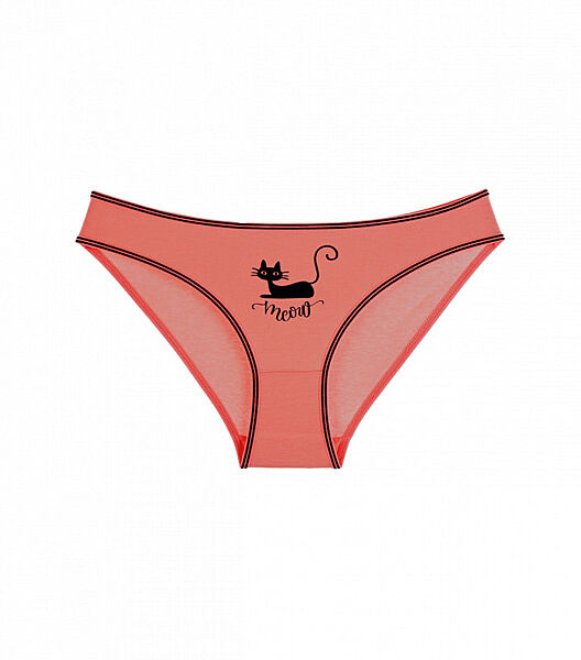 Трусики низка посадка з принтом