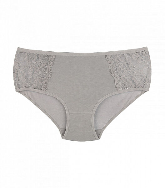 Однотонні ажурні жіночі труси