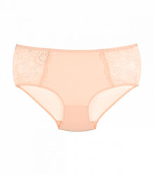 Однотонні ажурні жіночі труси