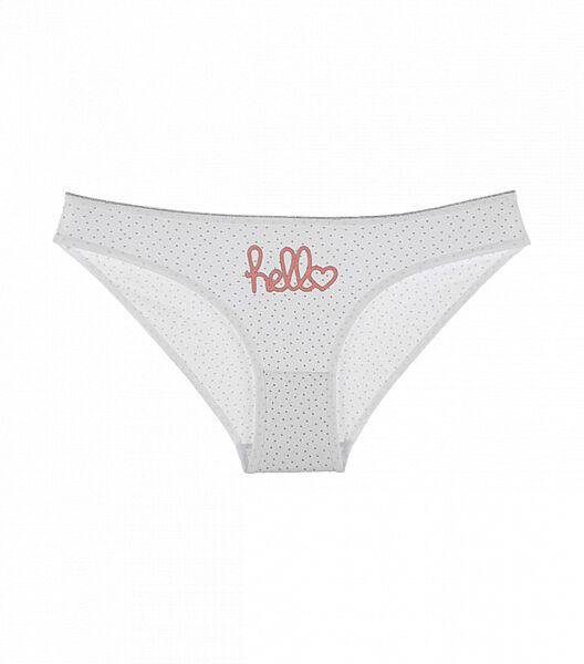 Трусики сліпи з принтом Hello