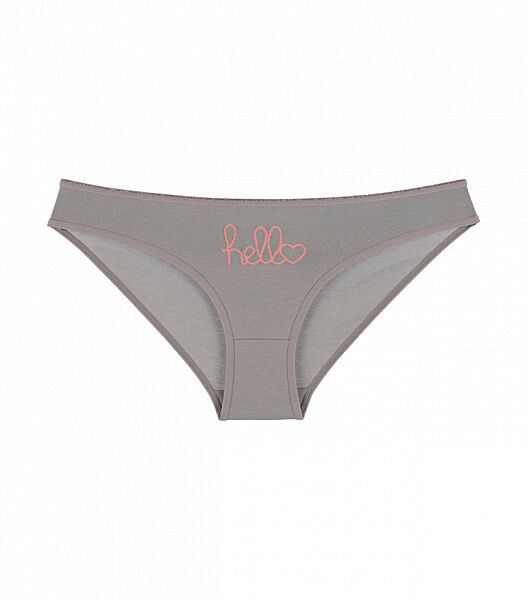 Трусики сліпи з принтом Hello