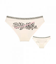 Жіночі трусики з принтом Bad Girl