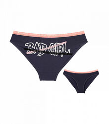Жіночі трусики з принтом Bad Girl