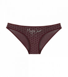 Трусики жіночі з принтом Maybe Just