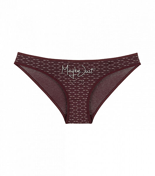Трусики жіночі з принтом Maybe Just