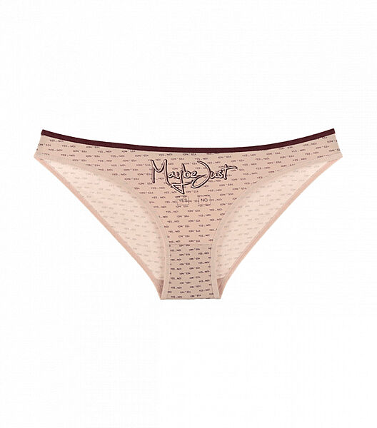 Трусики жіночі з принтом Maybe Just