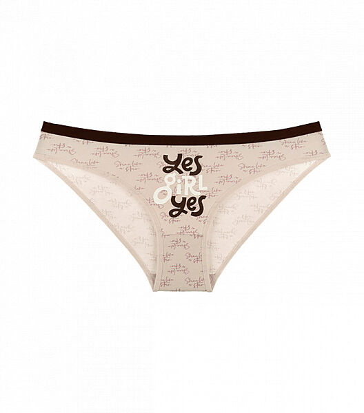 Жіночі труси сліпи з малюнком Yes Girl