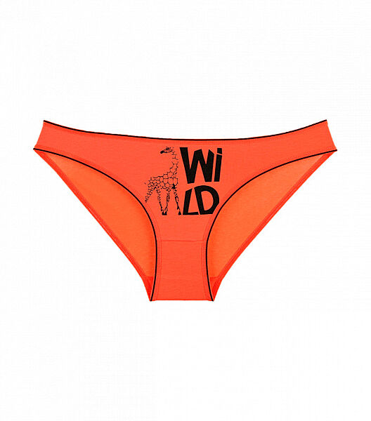 Жіночі труси сліпи з принтом WILD