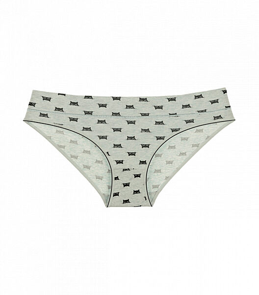 Труси жіночі середня посадка з малюнком