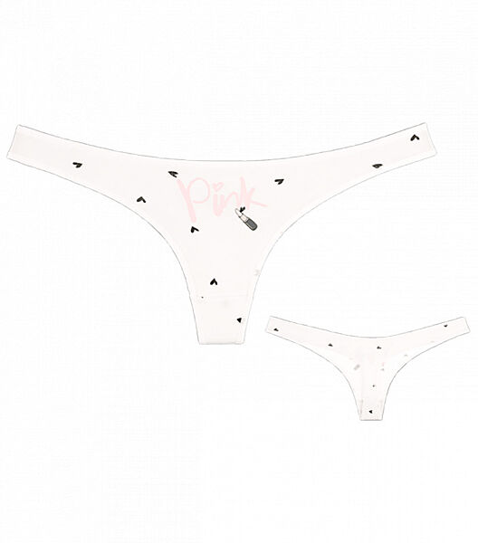 Жіночі стрінги з принтом Pink