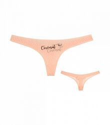 Труси жіночі стрінги з принтом Кокос Coconut