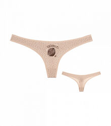 Труси жіночі стрінги з принтом Кокос Coconut