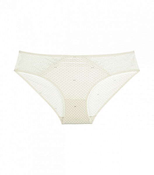 Жіночі трусики з мереживом середня посадка
