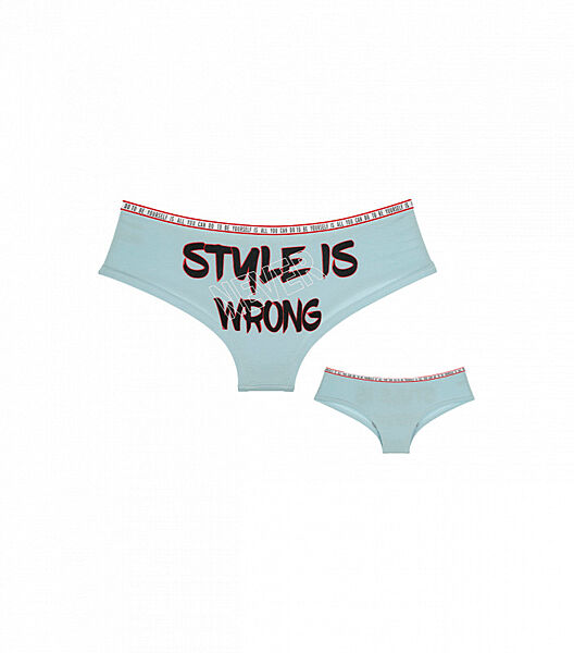 Труси шортики Donella з принтом Style is Wrong