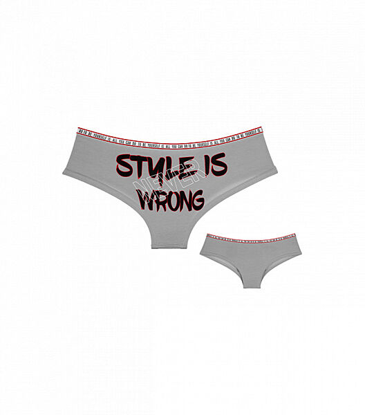 Труси шортики Donella з принтом Style is Wrong