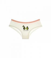 Шортики жіночі з принтом Авокадо